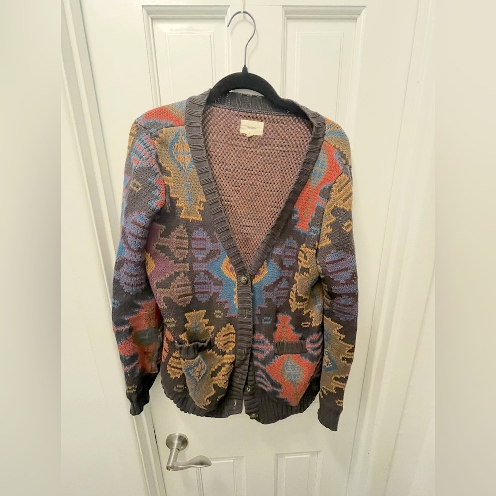 Vintage 90s Lifetime Chunky Cardigan